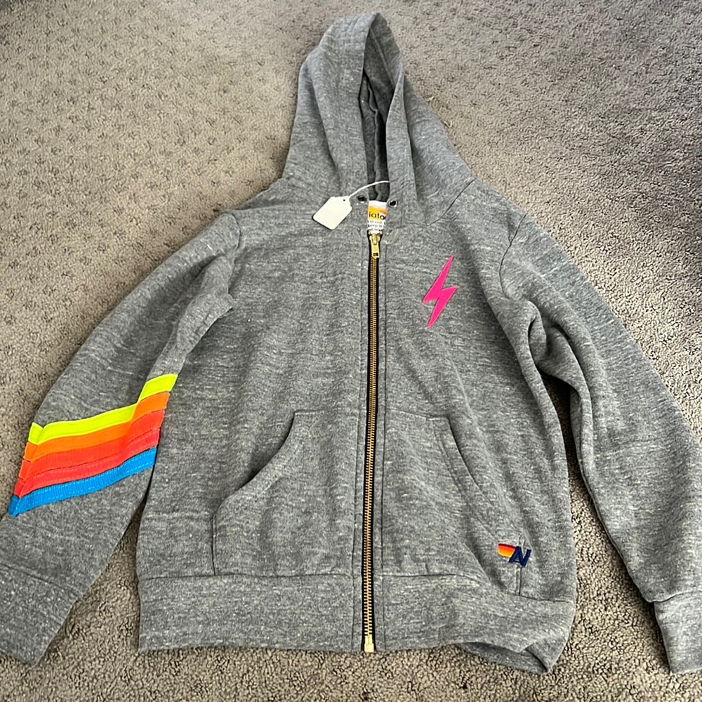 NWT AVIATOR NATION KIDS HOODIE SIZE 10